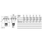 Bals Elektrotech - CEE-Stecker (IEC 60309) Stecker 210577 16A 3p 400V 9h