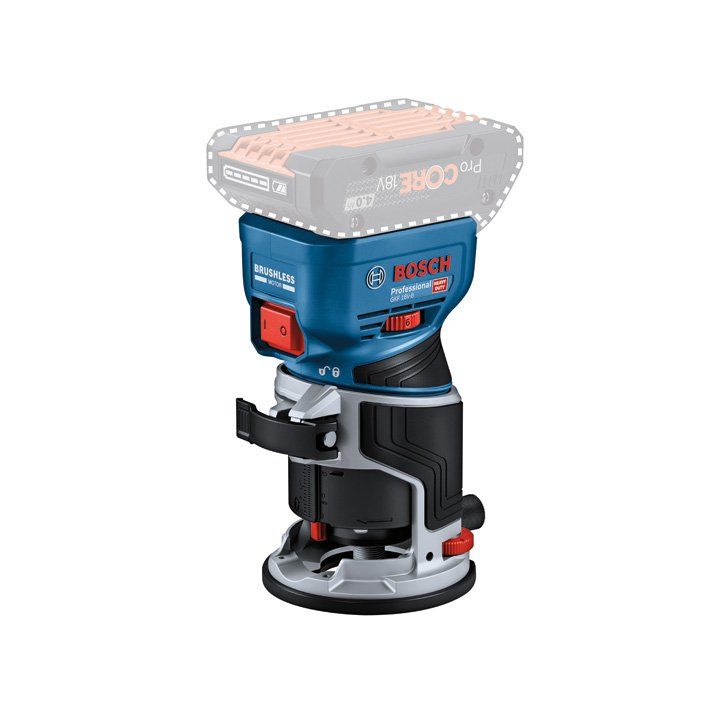Bosch - Kantenfräse (Akku) Akku-Kantenfräse 06016C2001 GKF 18V-8