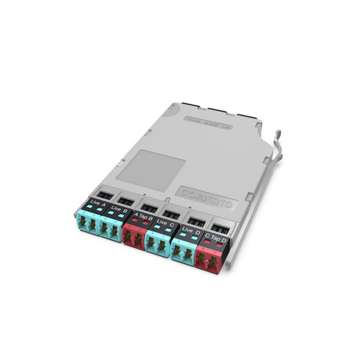 Corning - Moduleinsatz für Patchpanel LWL Edge-Tap Leitungsmodul ETM-7A-Q LC/LC MM 70/30