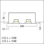 Zumtobel Group - Decken - /Wandleuchte LED - Deckeneinbauleuchte MIRL LED #42186254 3000K