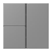 Jung - Abdeckung/Bedienelement für Installationsschalterprogramme Tastensatz 3fach LC 403 TSA 203 gris 31