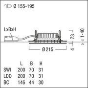 Zumtobel Group - Downlight/Strahler/Flutlicht LED - Downlight PANOS R  #62927753 940