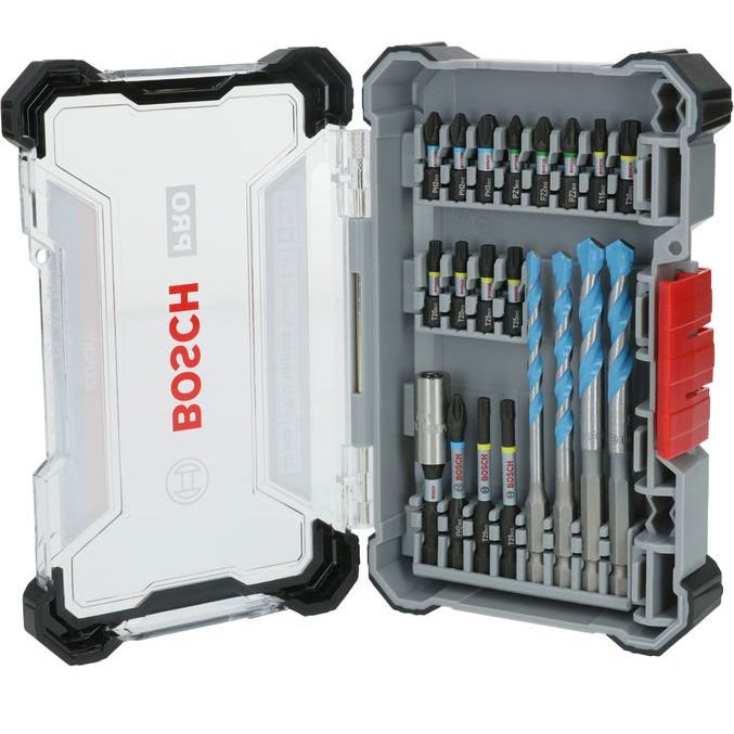 Bosch - Werkzeugset PRO Impact Schrauberbits 2608521U83VE(20) und Multi − 3 Packung