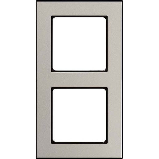 Peha - Abdeckrahmen Rahmen 2-fach D 20.672.222.192 Metal titan-psw