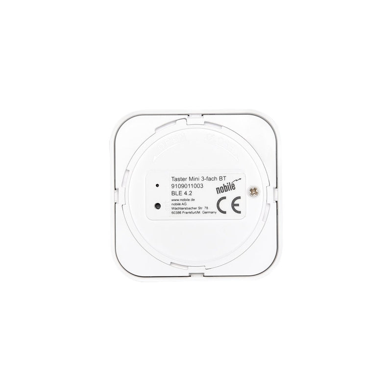 Nobile - Lichtregelsystemkomponente Taster Mini 3-fach BT 9109011003