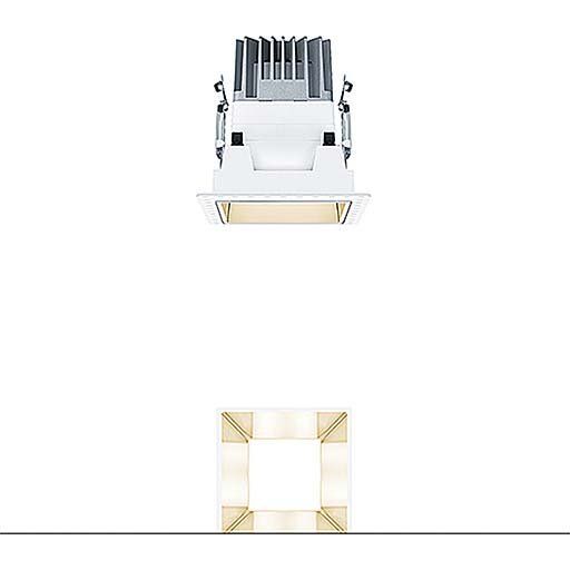 Zumtobel Group - Downlight/Strahler/Flutlicht LED - Einbauleuchte P - INF Q #60817936 4000K