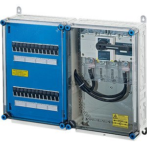 Hensel - Dose, Gehäuse für Montage auf der Wand/Decke PV-Anschlusskasten Mi PV 3611 m.Strangsicherungen