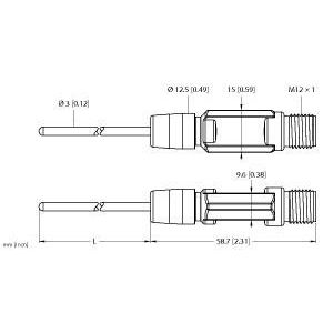 Turck - Temperaturmessumformer Temperaturerfassung TTM150C-2 #9910538 m. Stromausgang