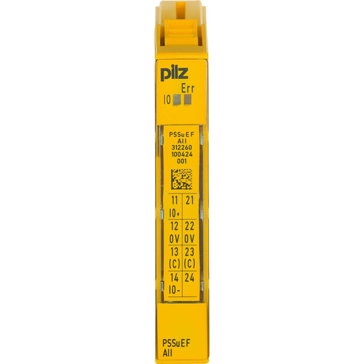 Pilz - Feldbus, Dez. Peripherie - Analoges Ein-/Ausgangs-Modul Ein-/Ausgabemodul PSSu E F AI I