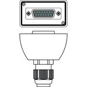 Leuze - Konfektioniertes Sensor-Aktor-Kabel Anschlussleitung AC-D15E-GF