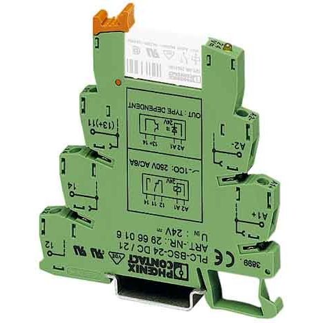 Phoenix Contact - Relaissockel PLC-Grundklemme PLC-BSC- 24DC/21 Eingang 24VDC