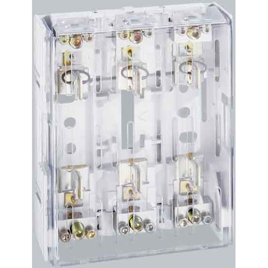 Wöhner - NH-Sicherungsunterteil Aufbausicherungssockel 33306 ClassJ, 61-100A