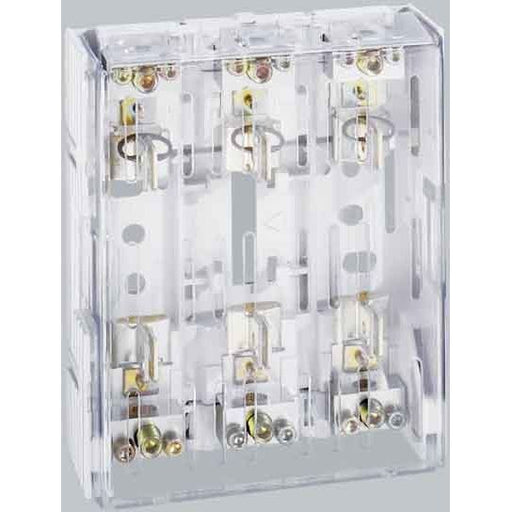 Wöhner - NH-Sicherungsunterteil Aufbausicherungssockel 33306 ClassJ, 61-100A