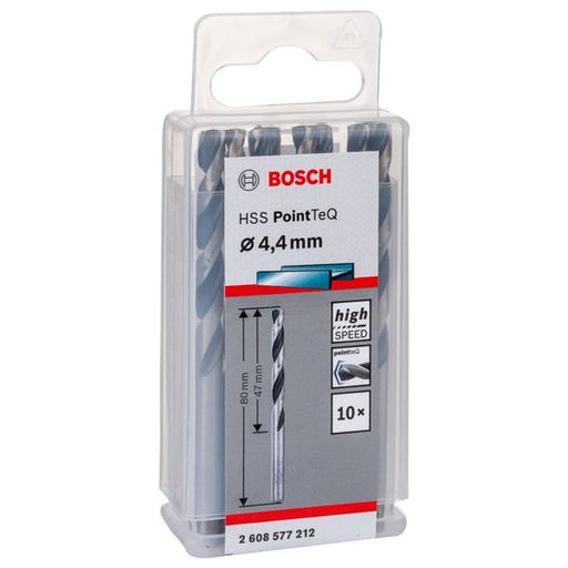 Bosch - Bohrer Metallspiralbohrer HSS 2608577212 PointTeQ DIN 338 4,4