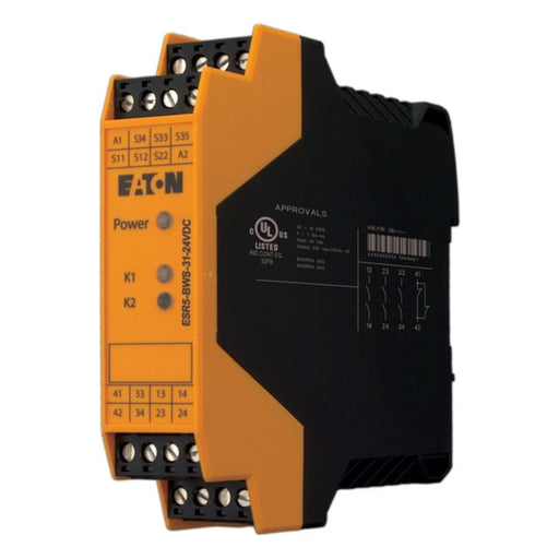 Eaton - Gerät zur Überwachung von sicherheitsgerichteten Stromkreisen Sicherheitsrelais ESR5-BWS-31-24VDC f. Lichtgitter