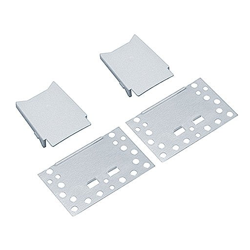 Zumtobel - Mechanisches Zubehör/Ersatzteile für Leuchten Endkappe u. Einputzrahmen SLN2 MRC EC SET