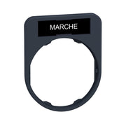 Schneider Electric - Bezeichnungsschild für Befehlsgeräte Schildträger 40x50mm ZBYF2103 MARCHE Flush 30mm