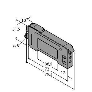 Turck - Lichtleitersensor/Lichtleiterverstärker Opto Sensor DF-G2-PS-Q7 Lichtleiter