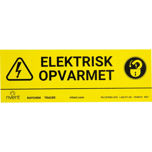 Chemelex - Warn-/Hinweisschild Warnschild LAB-ETLDE/FR/ITWHITE Deutsch, Frz.+Ital