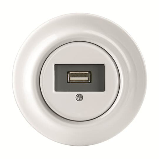 Busch-Jaeger - Einsatz/Abdeckung für Kommunikationstechnik USB-Anschlussdose 0261/12 J-64