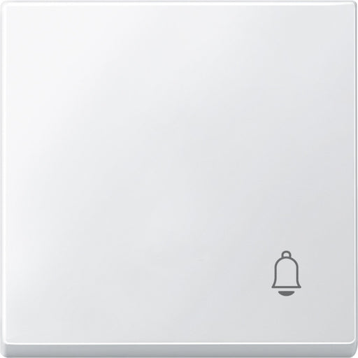 Merten - Abdeckung/Bedienelement für Installationsschalterprogramme Wippe Klingel pws MEG3305-0419 Wech/Kreuz/Tast/Ein