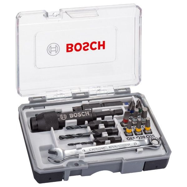Bosch - Werkzeugset 20tlg. Schrauberbit-Set 2607002786 DrillDrive
