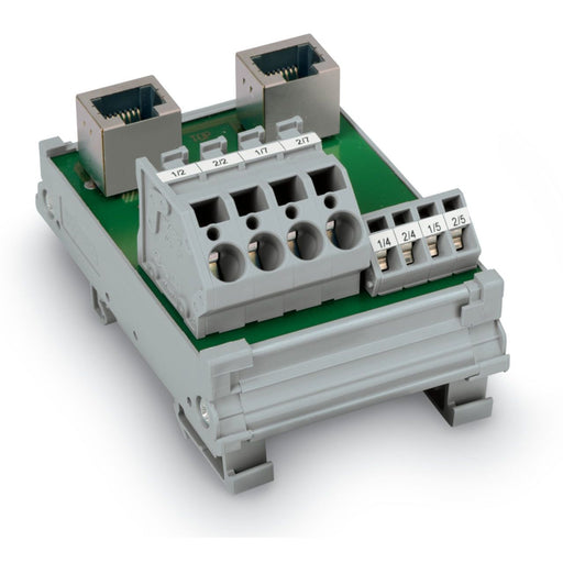 WAGO - D-Sub-Steckverbinder Übergabemodul 2xRJ-45 289-965 2-reihig