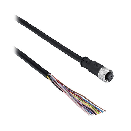 TMSS - Konfektioniertes Sensor-Aktor-Kabel Buchse 12-pol. gerade XZCP57V12L10 10m − 1 Stück