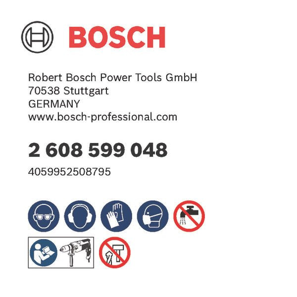 Bosch - Versenkbohrer PRO Socket 2608599048 Trockenbohrkrone 82
