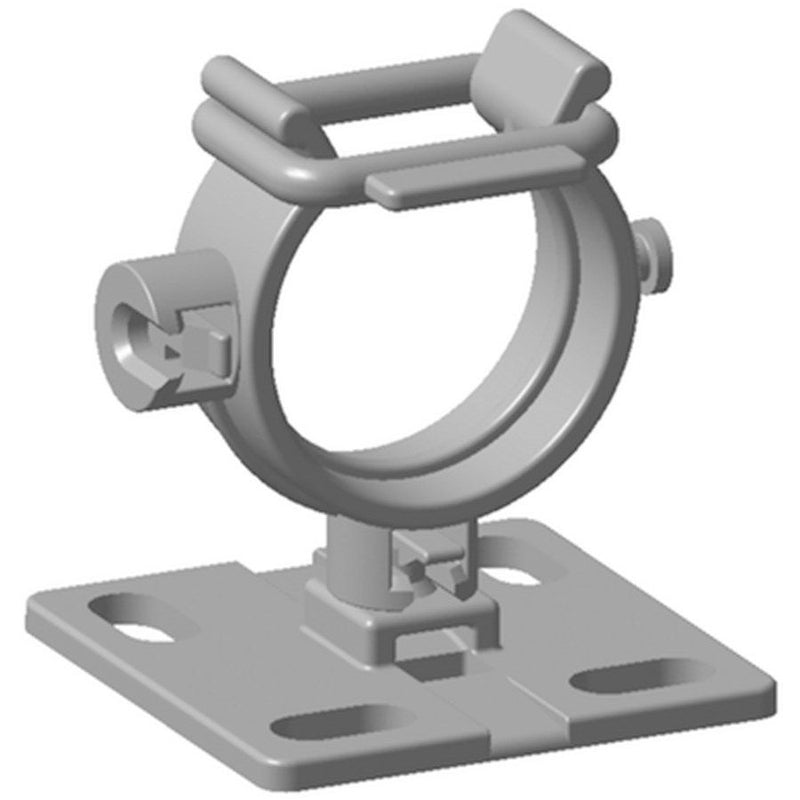 HellermannTyton - Rohrschelle Helawrap-Zubehör HWCLIP30-HIRHS-BK-50 − 50 Stück