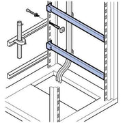 Schroff - Stiel/Profilschiene C-Profil 30114809 − 4 Stück