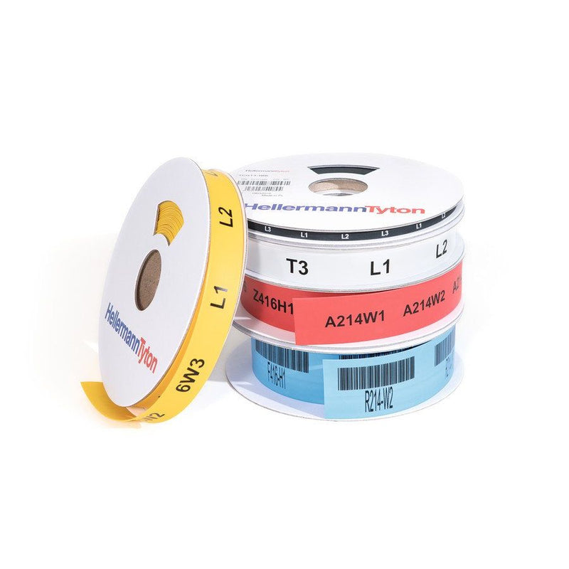 HellermannTyton - Schrumpfschlauch Warmschrumpfschlauch TCGT18-6BUPO-X BU26 18:6, blau − 26 Meter