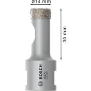 Bosch - Bohrer PRO Ceramic dry 2608587113 Trockenbohrkrone 14