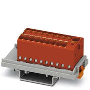 Phoenix Contact - Durchgangs-Reihenklemme Verteilerblock PTFIX4/18X1,5-NS35RD − 20 Stück