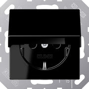 Jung - Steckdose SCHUKO Steckdose A 1520 NBFKL SW 16 A 250 V, schwarz