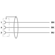 Phoenix Contact - Konfektioniertes Sensor-Aktor-Kabel Sensor-/Aktor-Kabel SAC-HZ-3P-10#1409498 − 10 Stück