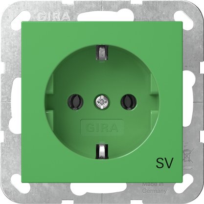 Gira - Steckdose SV 4188107 Grün