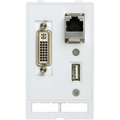 Murrelektronik - Einsatz/Abdeckung für Kommunikationstechnik Modlink MSDD 4000-68000-0820000 Frontplattenschnitt