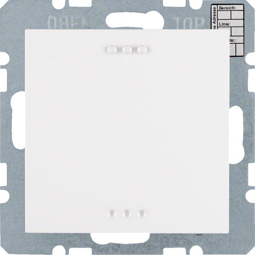 Berker - Bussystem-Raumtemperaturregler KNX-Sensor 75441359 polarweiß glänzend