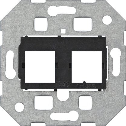 Gira - Einsatz/Abdeckung für Kommunikationstechnik Tragring Modular Jack 019800 UP