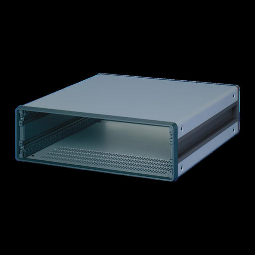 Schroff - Gehäuse für Komponenteneinbauten mit Rastermaß 482,6 mm (19 Zoll) Tischgehäuse 14575471 6HE, 84TE, T=511mm