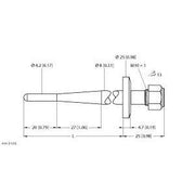 Turck - Temperaturüberwachungsgerät Schutzrohr THW-3-TRI3/4-A4-L150 f.Temperatursensoren