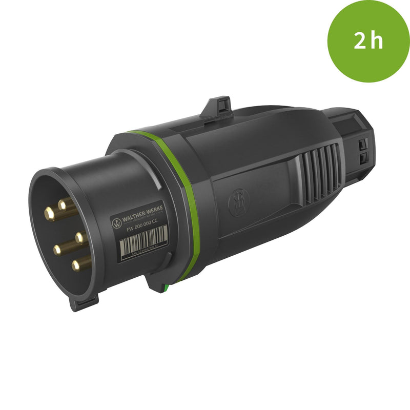Walther Werke - CEE-Stecker (IEC 60309) CEE NEO Stecker FW230502CC One-Touch 32A 5P 2h − 1 Stück