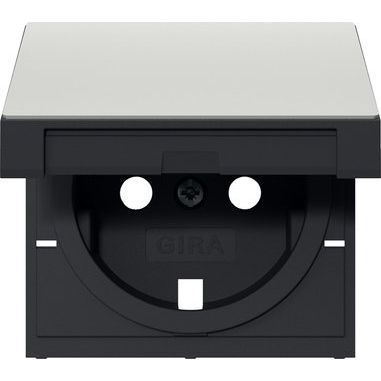 Gira - Zubehör/Ersatzteile für Installationsschalterprogramme Abd. SCHUKO-Steckd. KD 4922600 System 55 Edst lack