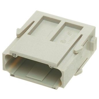 Harting - Kontakteinsatz für Rechtecksteckverbinder Einzelmodul Han DD 09140123001XL Crimpanschluss − 1000 Stück