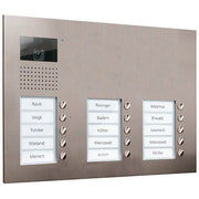 TCS Tür Control - Türstation für Türkommunikation Video color Außenstation V AVU16150-0030 PUK 15 Tasten 3-spal
