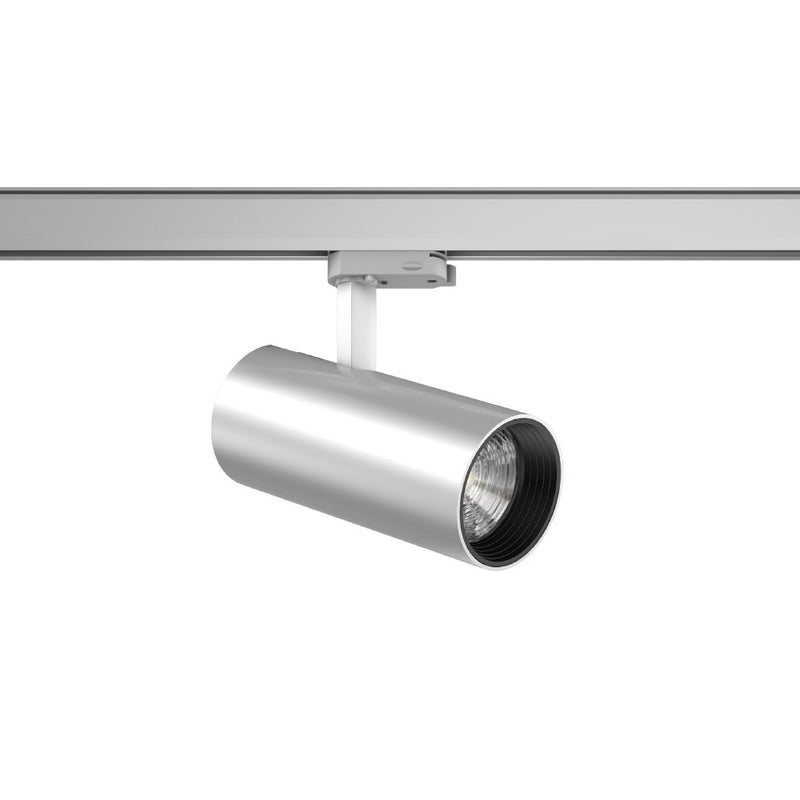 RZB - Downlight/Strahler/Flutlicht LED-Stromschienenstrahler 742206.004.1 940, silber