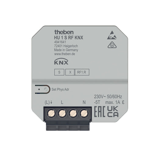 Theben - Bussystem-Heizungsaktor Funk-Heizungsaktor HU 1 S RF KNX 1-fach