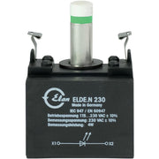 Schmersal - Lampenfassungsblock für Befehls- und Meldegeräte LED-Leuchtelement ELDE.NGN230 grün