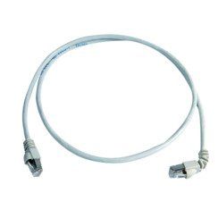 Telegärtner - Patchkabel Kupfer Patchkabel S/FTP 6A 100008010 gr 0,5m 1x90Grd